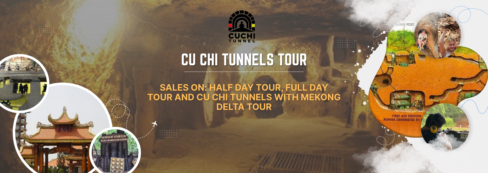 Cu chi tunnel tour